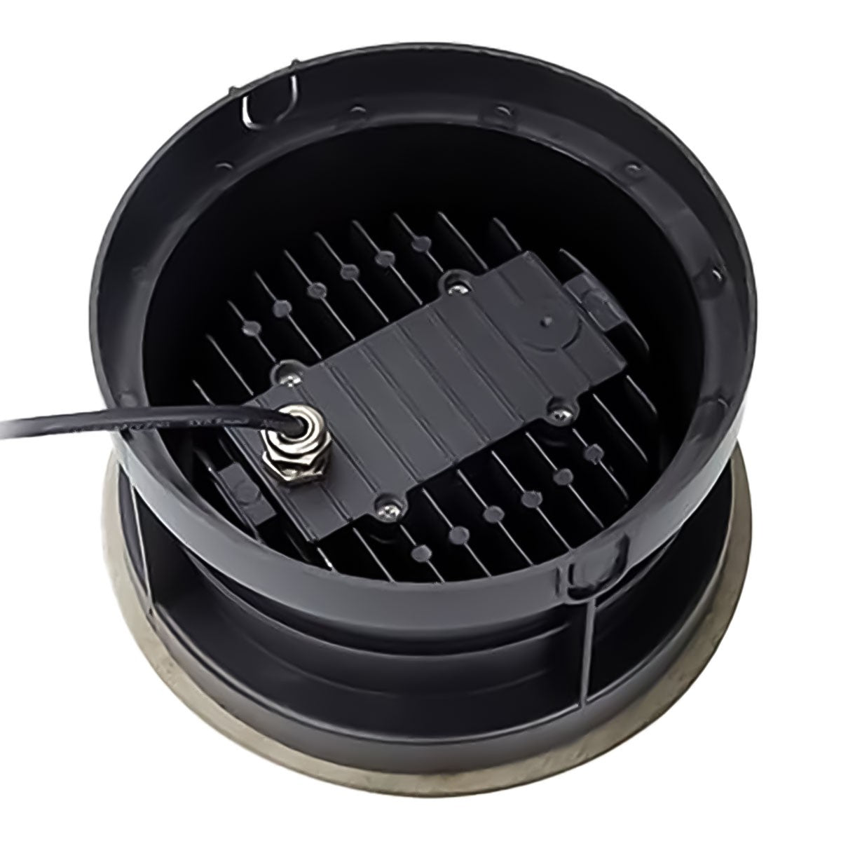 Baliza LED empotrable en suelo 18W - Blanco cálido - Ø21cm - IP67 - 220v