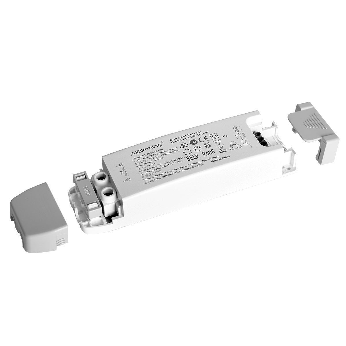 Panel LED empotrable 120X30cm - TRIAC regulable - 44W - UGR19 - IP40
