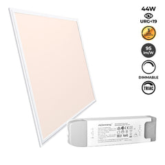 Panel LED empotrable 60X60cm - TRIAC regulable - 44W - UGR19 - IP40