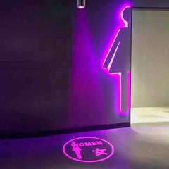 Proyector de logos LED GOBO para carril trifásico interior - 20W - Óptica 20° - IP20