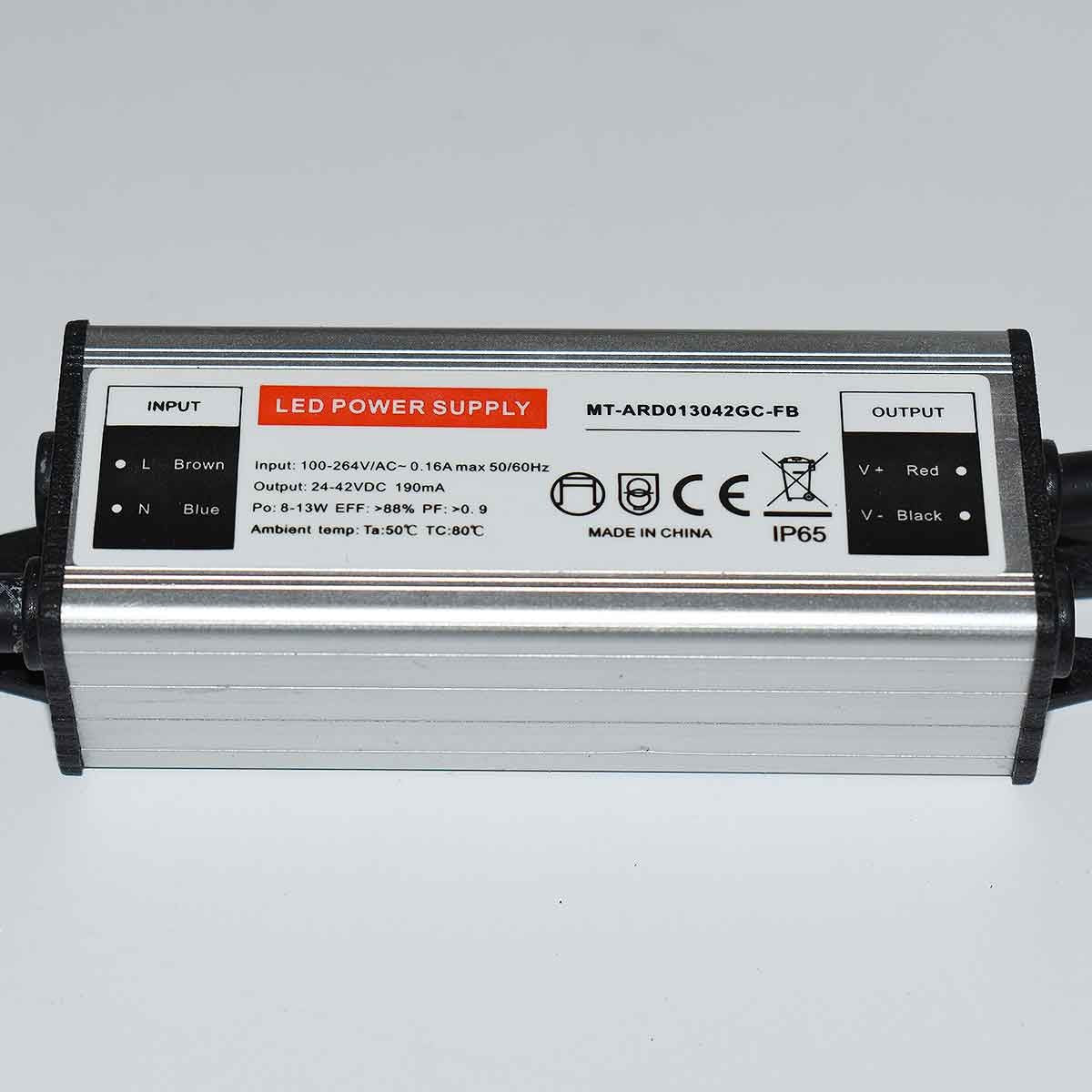 Downlight LED estanco empotrable - IP65 - 8W - Corte Ø 80-95mm