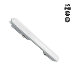 Pantalla estanca LED lineal enlazable 9W - 60cm - IP65 - 4000K