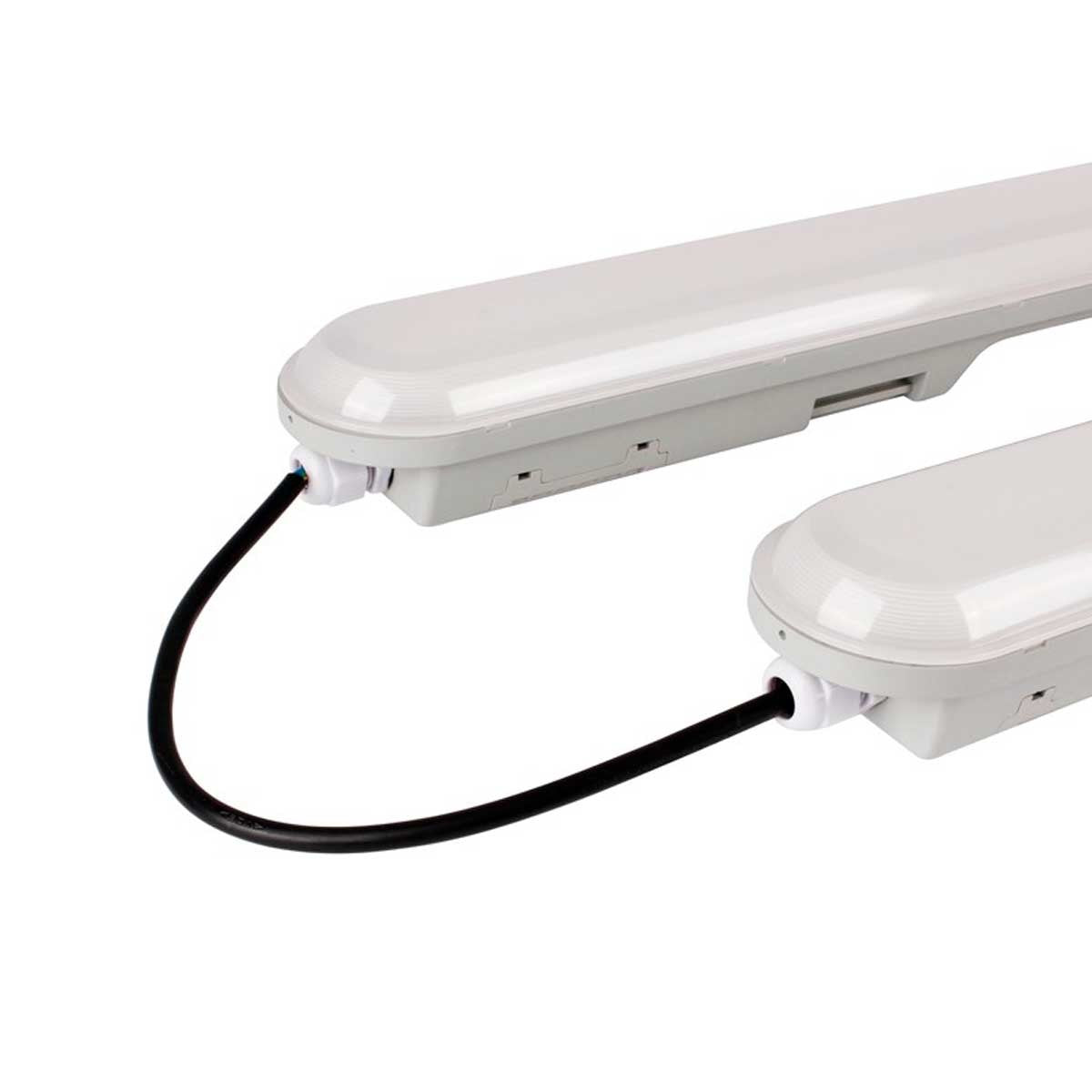 Pantalla estanca LED lineal enlazable 9W - 60cm - IP65 - 4000K