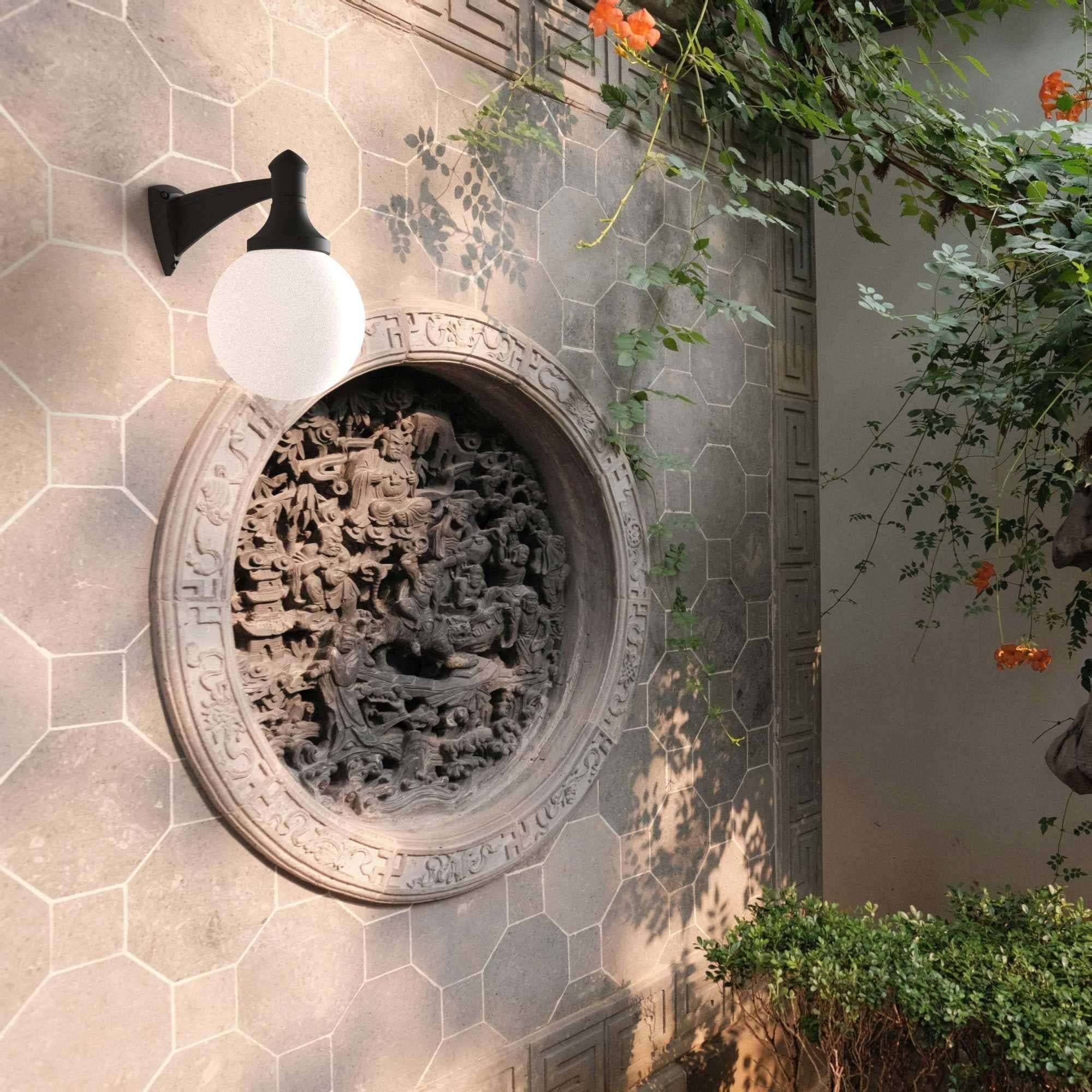 Aplique de pared exterior "GLOBE 400 MODERN" de FUMAGALLI - E27