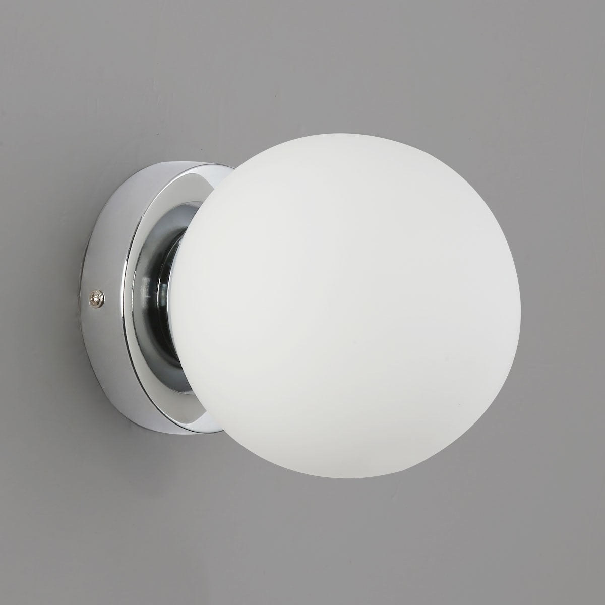 Aplique de pared bola cristal "AVA" - E27 - IP44