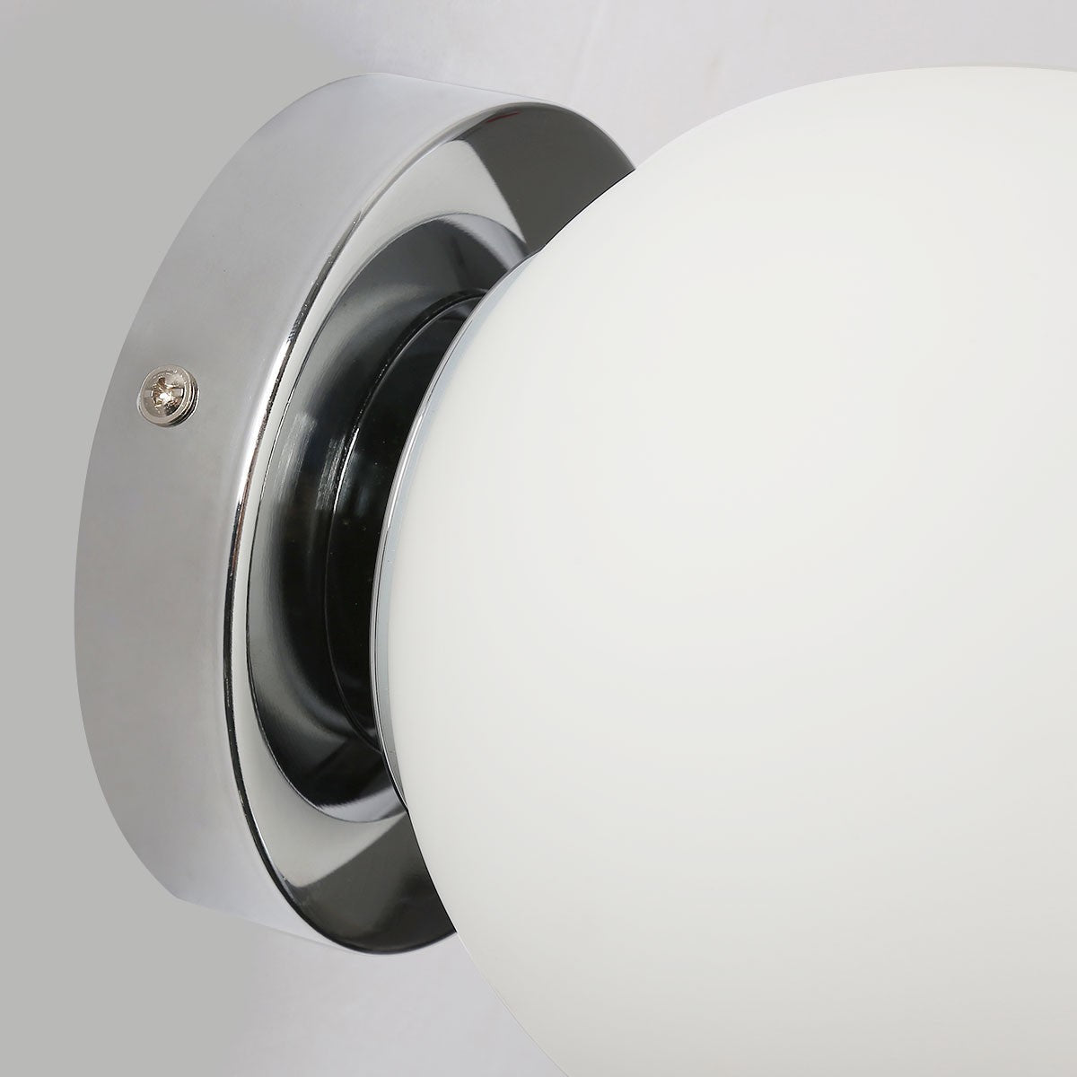 Aplique de pared bola cristal "AVA" - E27 - IP44