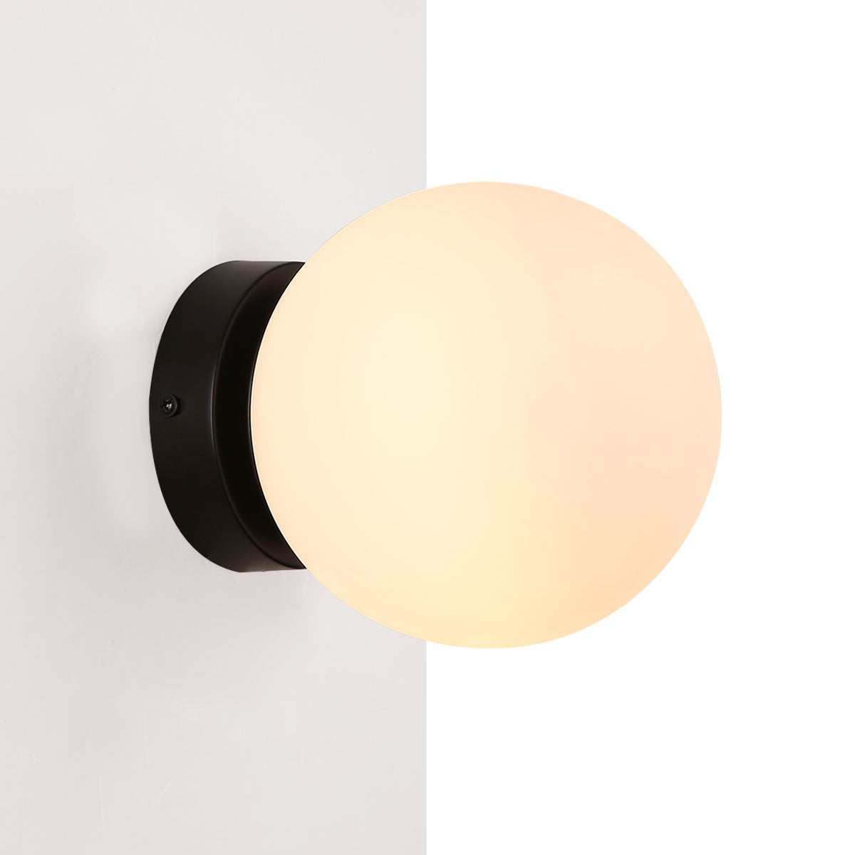 Aplique de pared bola cristal "AVA" - E27 - IP44
