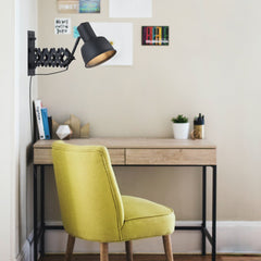Aplique de pared interior vintage con fuelle  "ROMA" - E27
