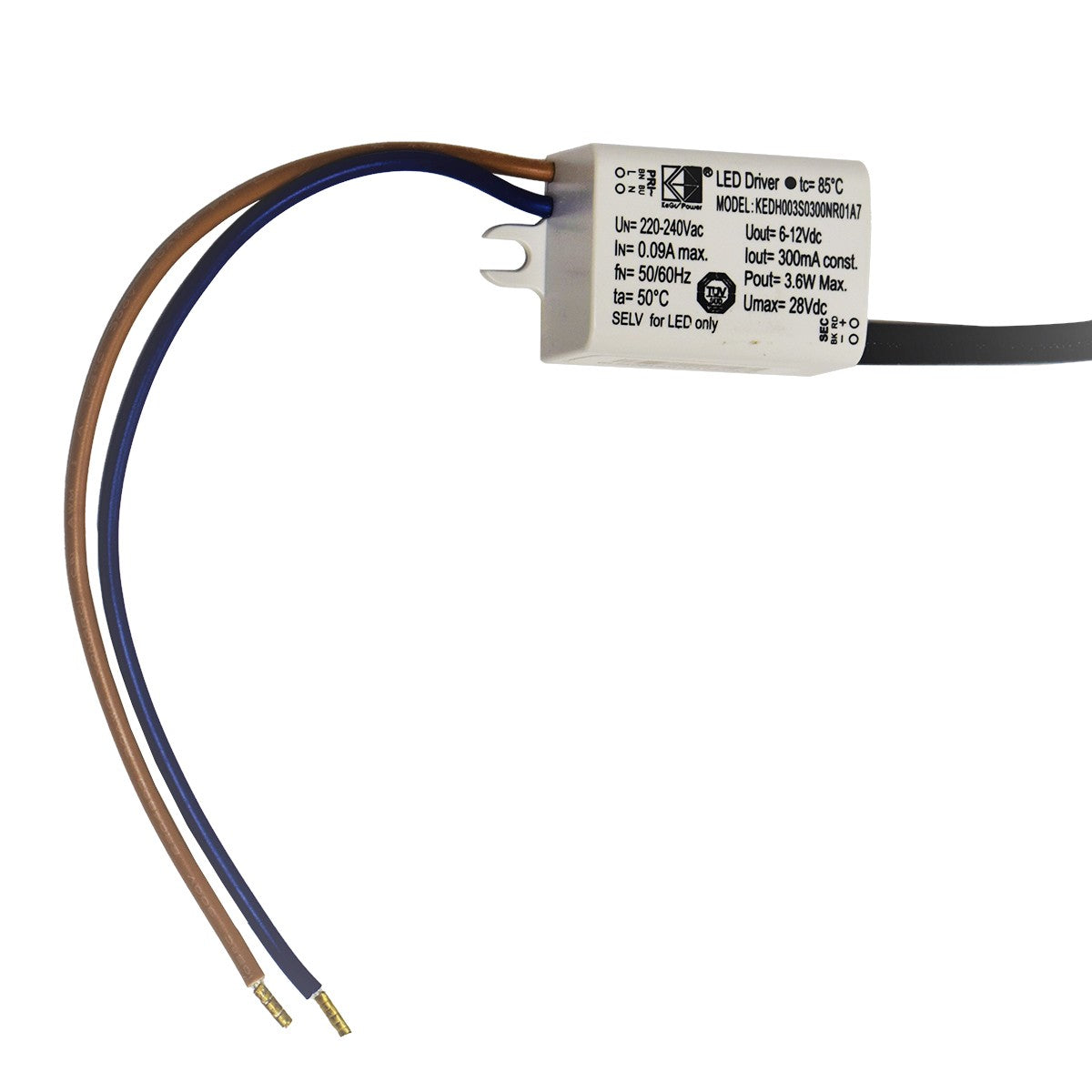 Foco empotrable LED con zoom - Orientable - Chip Cree - 2700K - 3W