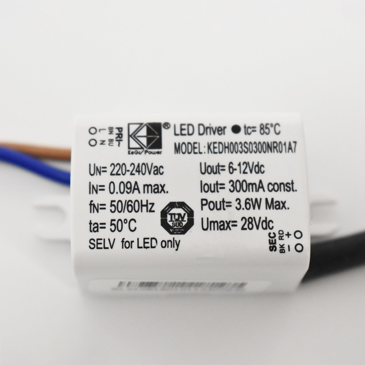 Foco empotrable LED con zoom - Orientable - Chip Cree - 2700K - 3W