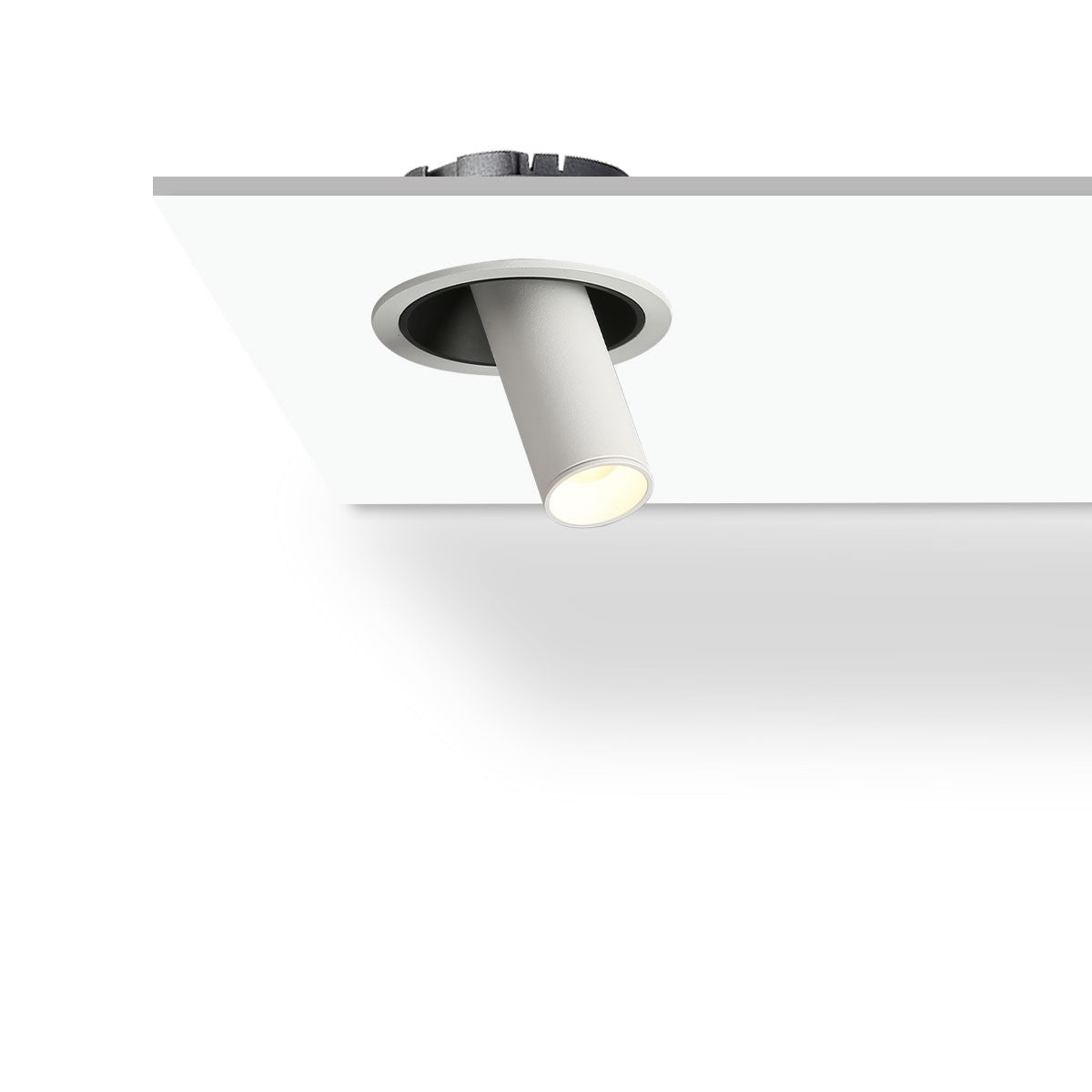 Foco LED empotrable orientable "ALAI" - Zoom - 100mm - 2800K - LED COB - chip Cree - 7W