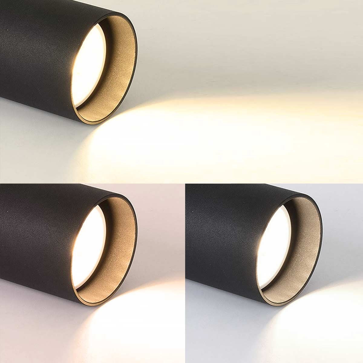 Aplique de pared y techo "TUB" - GU10 - Orientable 360º