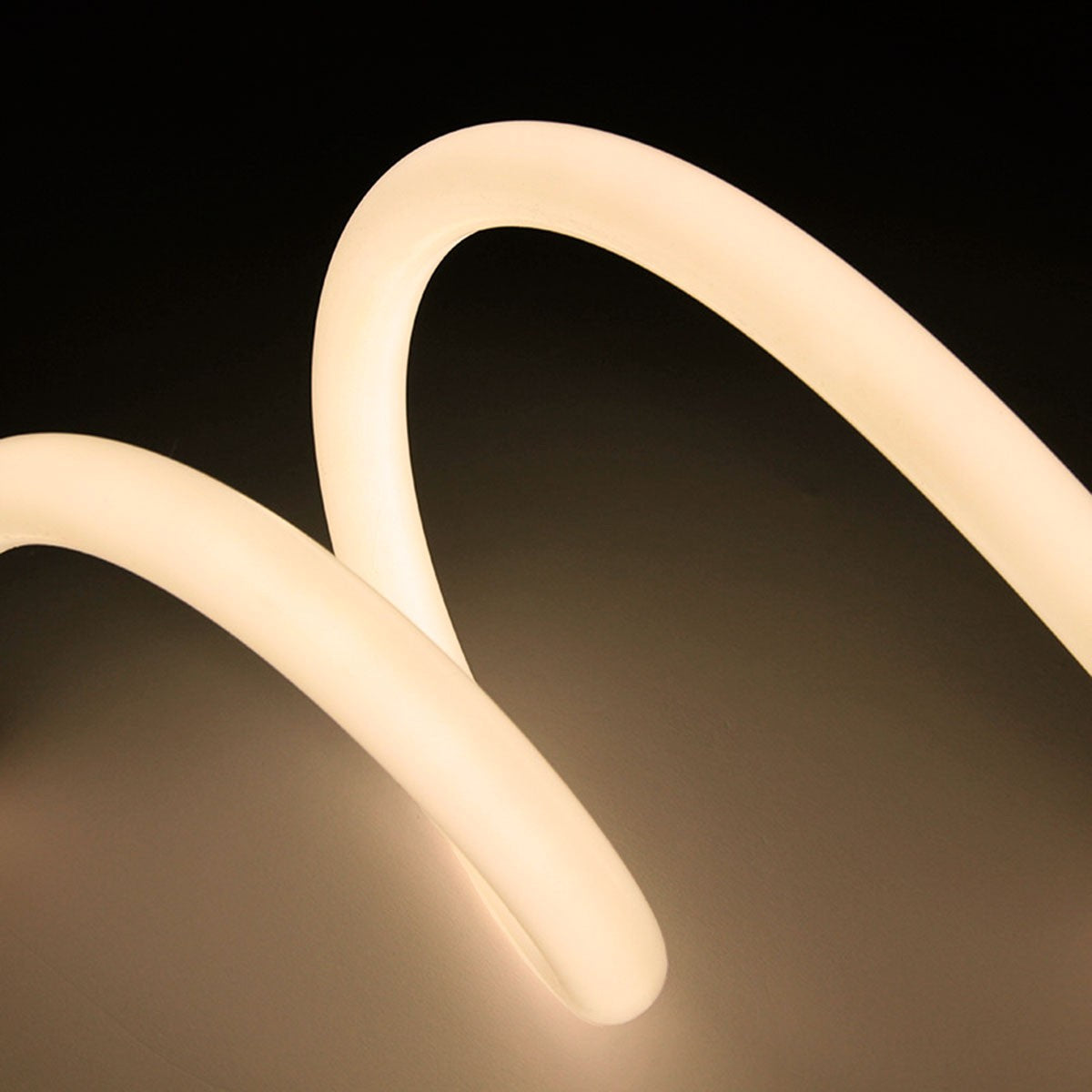 Neón LED flexible circular - 24V DC - Instalación sobre superficie - Ø20mm - 5 metros - 13W/m - Kit completo -  IP67