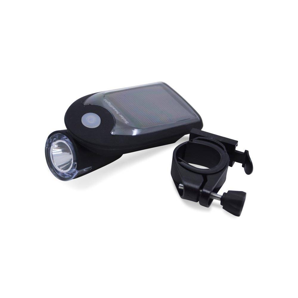 Lámpara para bicicleta USB solar 240lm