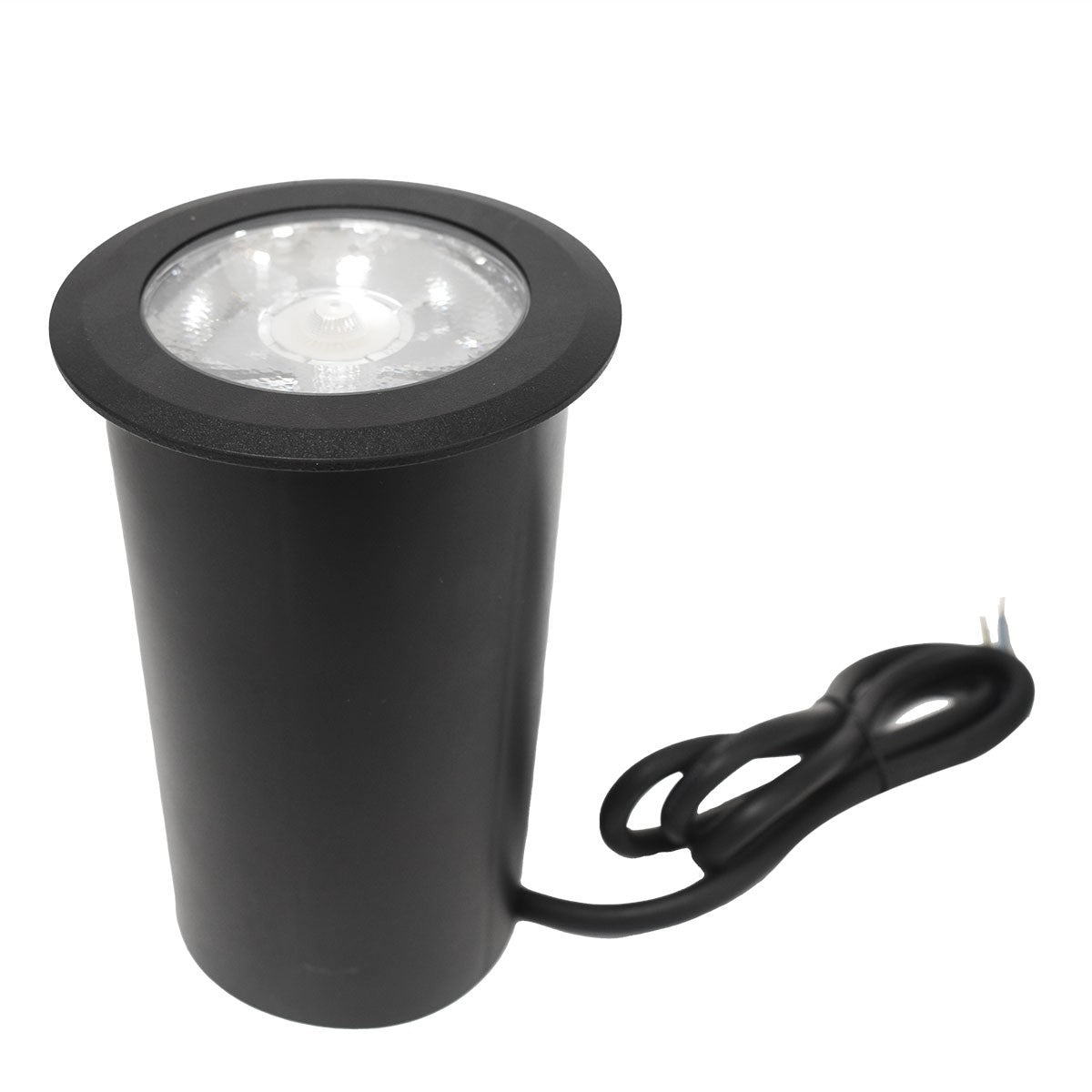 Baliza LED empotrable en suelo 30W -Blanco cálido - Ø10cm- IP67 - 220v