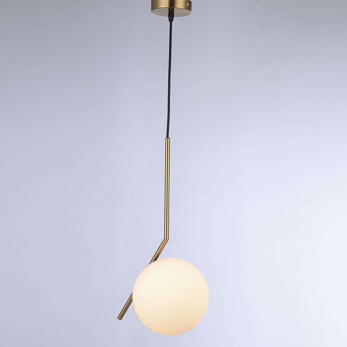 Lámpara colgante bola cristal "HERMI" - E27