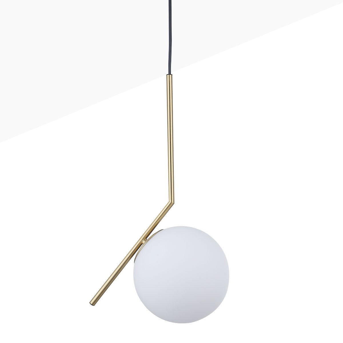 Lámpara colgante bola cristal "HERMI" - E27