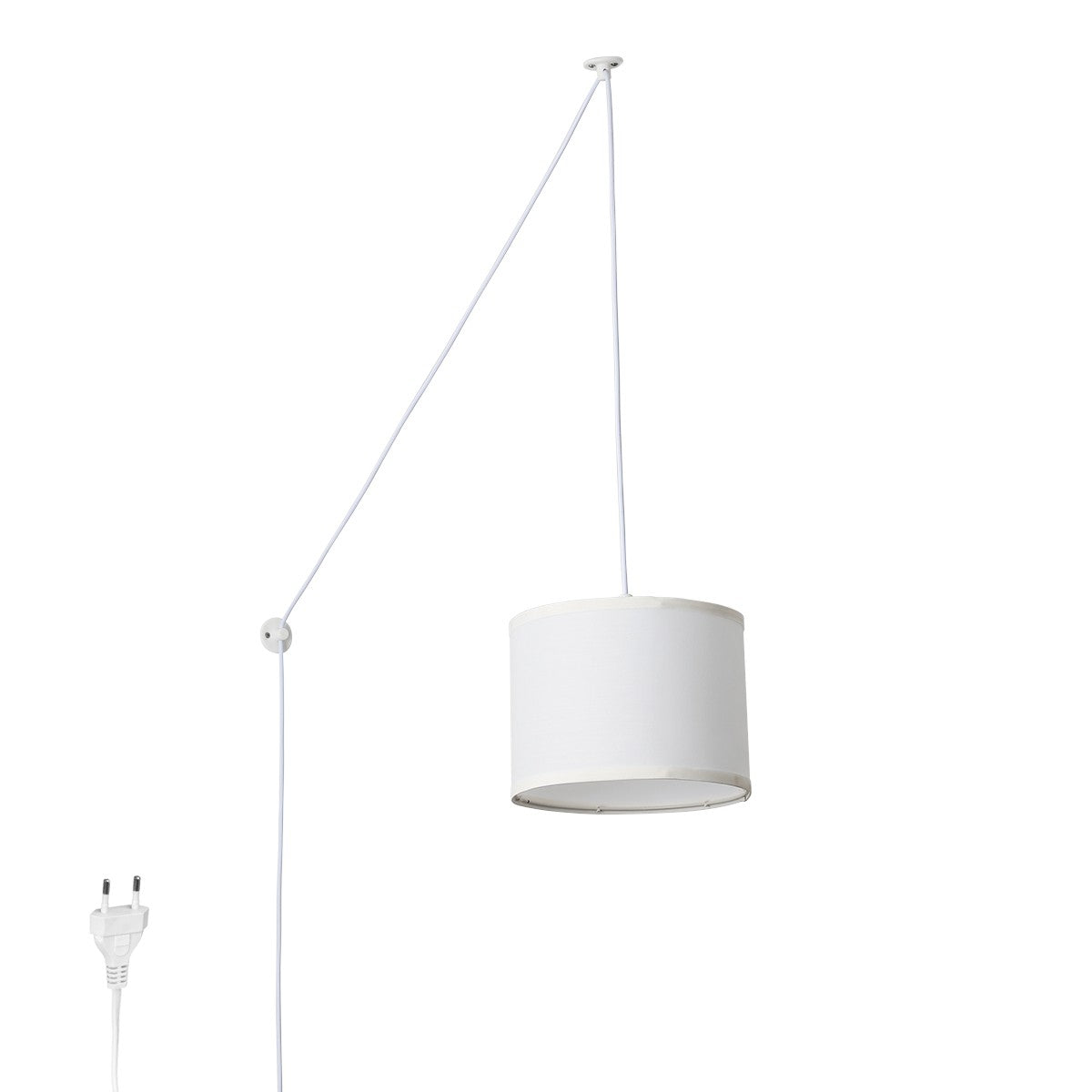 Lámpara colgante decorativa "KIM" - Con cable y enchufe - E27