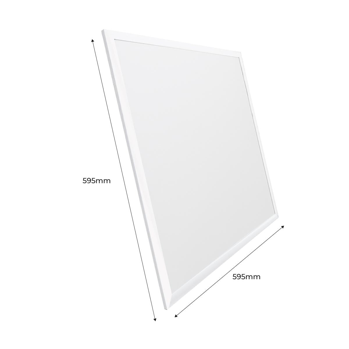 Panel LED slim CCT regulable con mando - 60x60cm - 40W