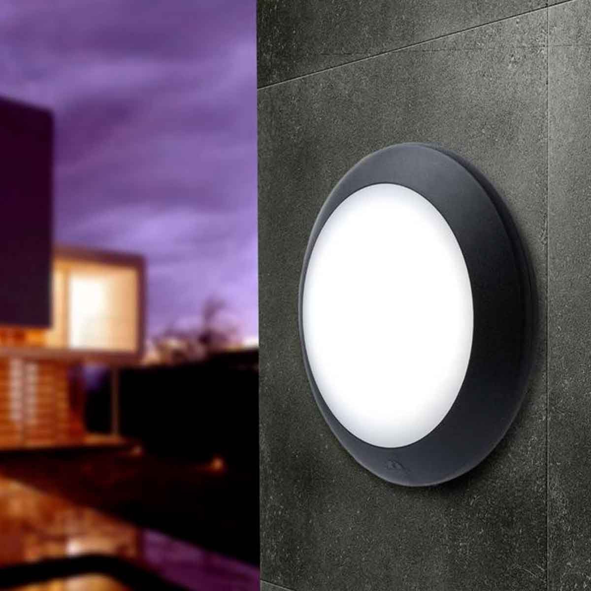 Aplique de pared o techo con sensor FUMAGALLI BERTA E27