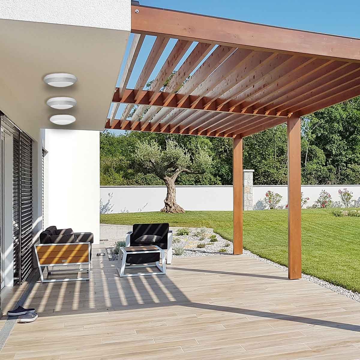 Aplique de pared o techo con sensor FUMAGALLI BERTA E27