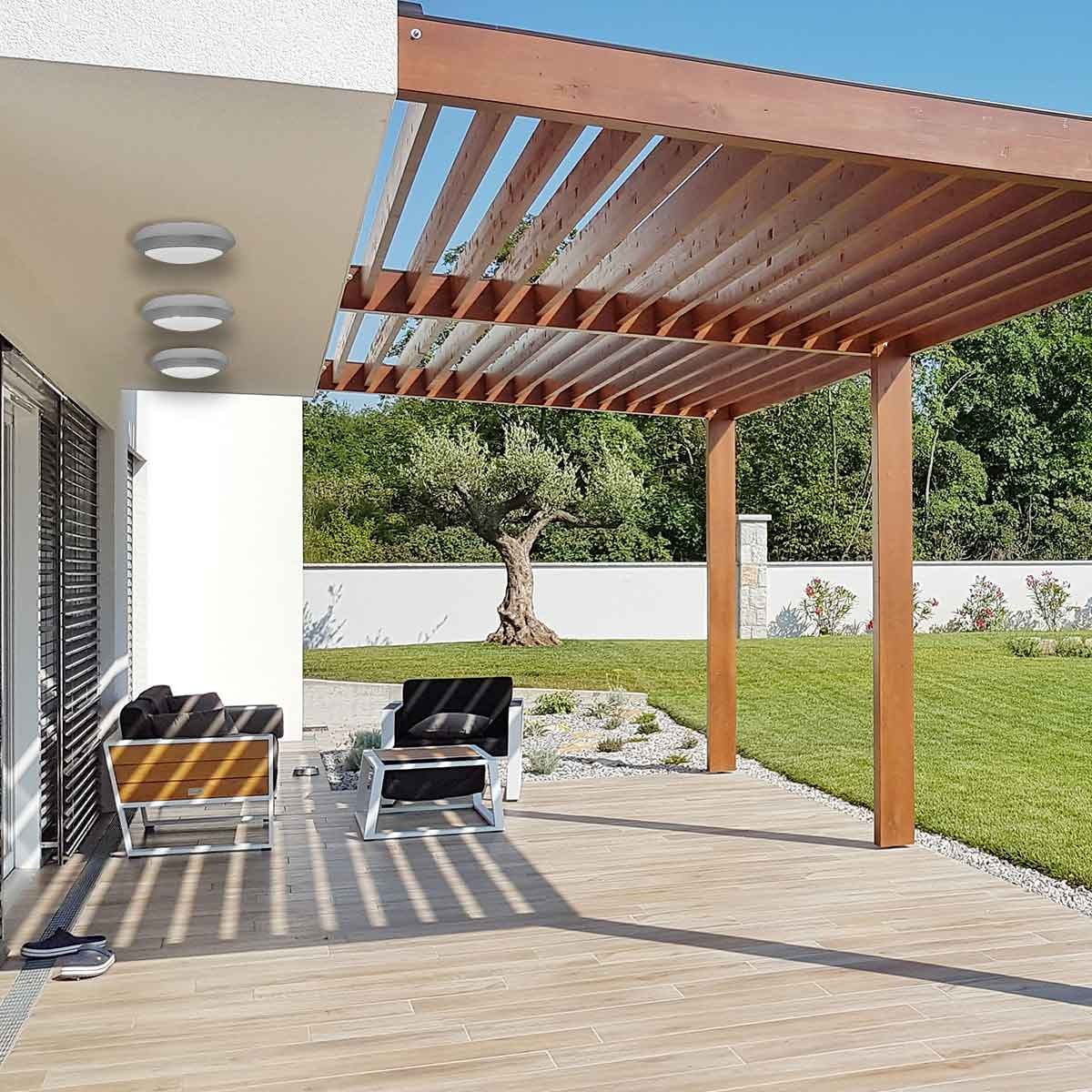 Aplique de pared o techo con sensor FUMAGALLI BERTA E27