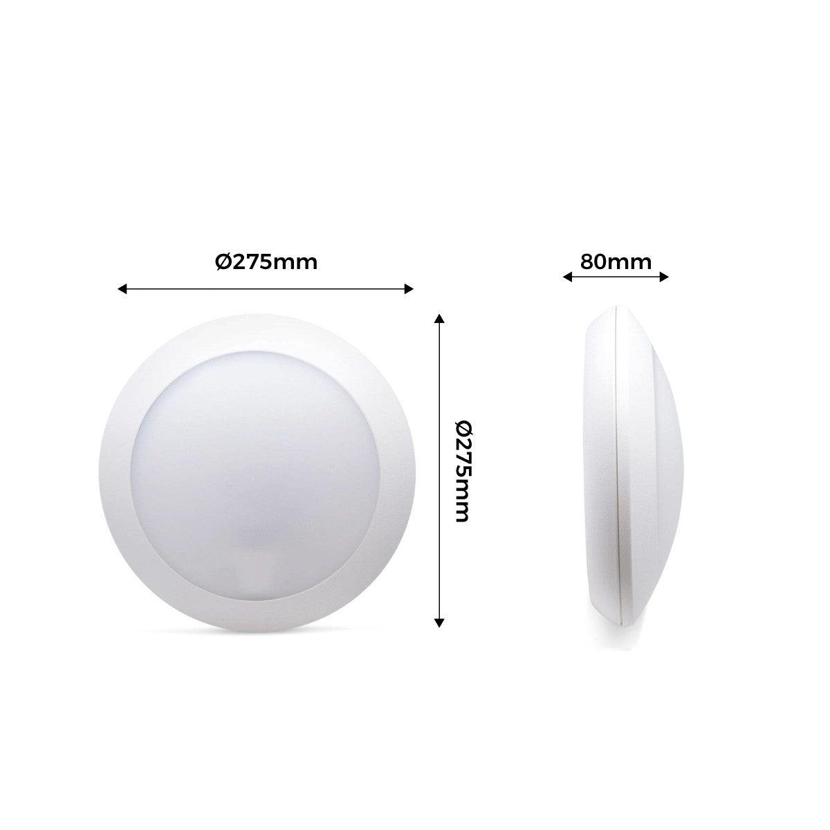 Aplique de pared o techo con sensor FUMAGALLI BERTA E27