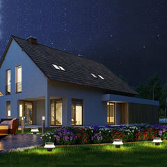Bolardo solar LED con estaca "FELICE 200 SPIKE" 18cm con sensor PIR - 3 modos de funcionamiento - CCT