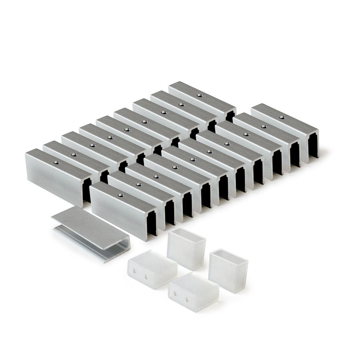 Neón LED flexible 24V DC - 4x10mm - 5 metros - Kit completo - IP67 - 11W/m - Curvatura lateral