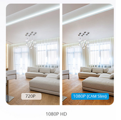 Cámara de seguridad SONOFF CAM Slim Smart - WIFI - 1080P - FHD - Alarma - Sensor de movimiento