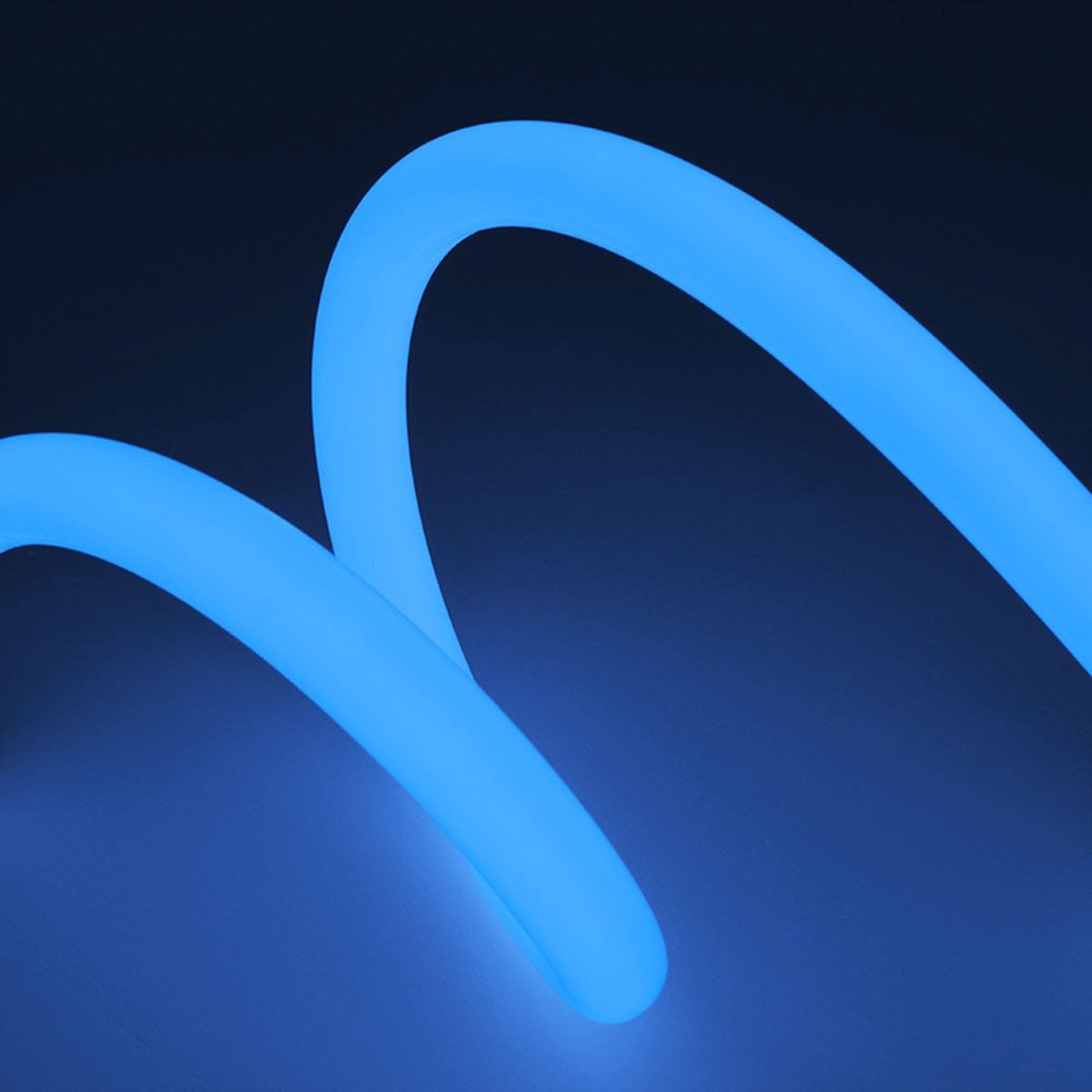 Neón LED flexible circular RGB - 24 V -  Instalación sobre superficie - Ø20mm - 5 metros - 22W/m - Kit completo - IP67