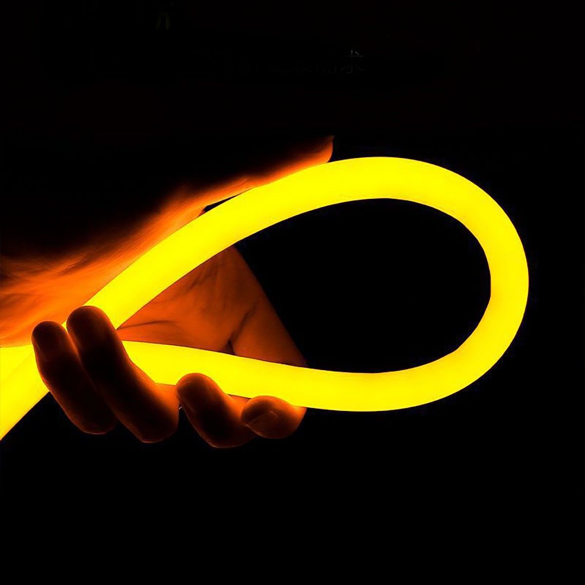 Neón LED flexible circular RGB - 24 V -  Instalación sobre superficie - Ø20mm - 5 metros - 22W/m - Kit completo - IP67