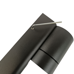 Aplique de pared exterior en aluminio "MALEY" - IP44 - GU10