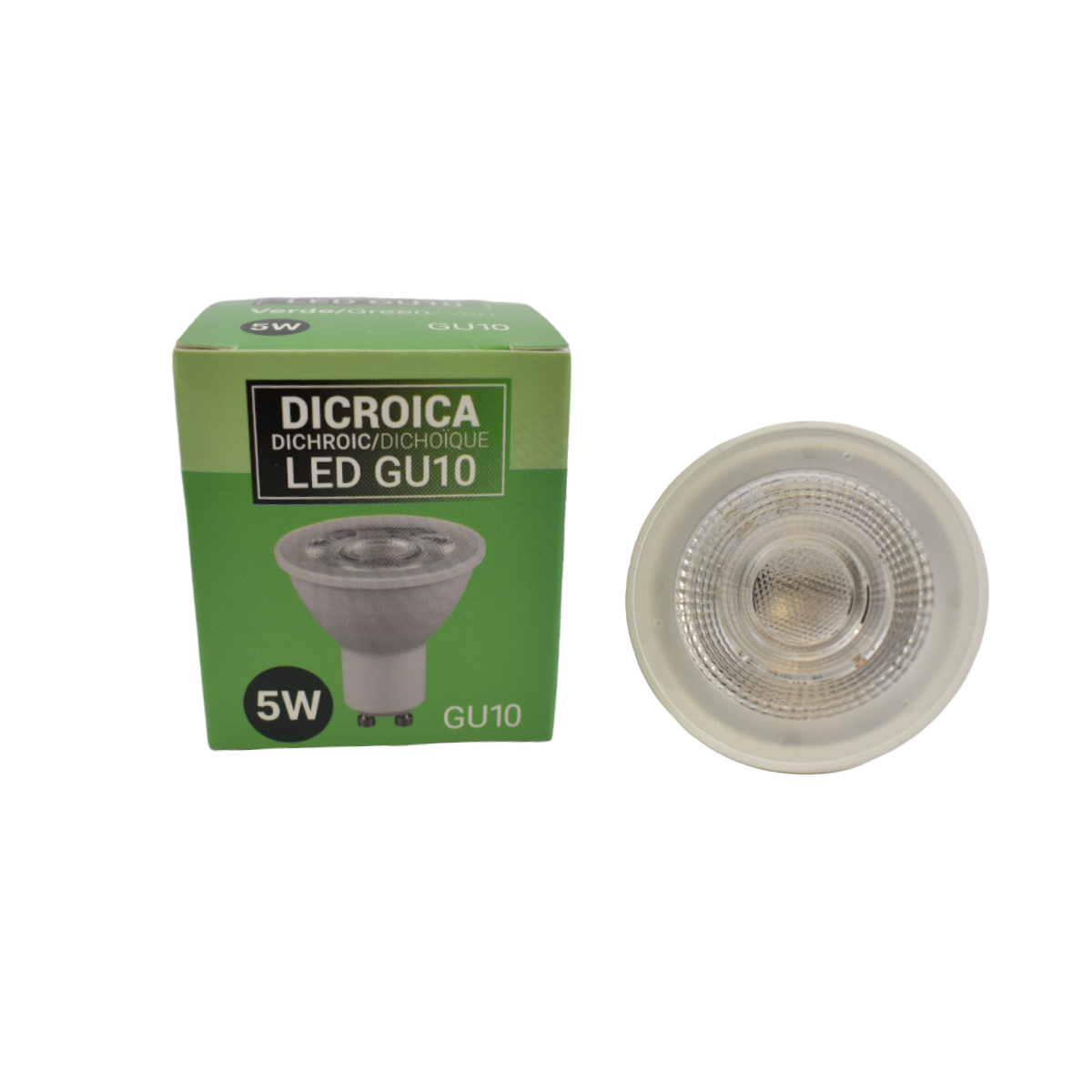 Bombilla LED colores GU10 - 5W