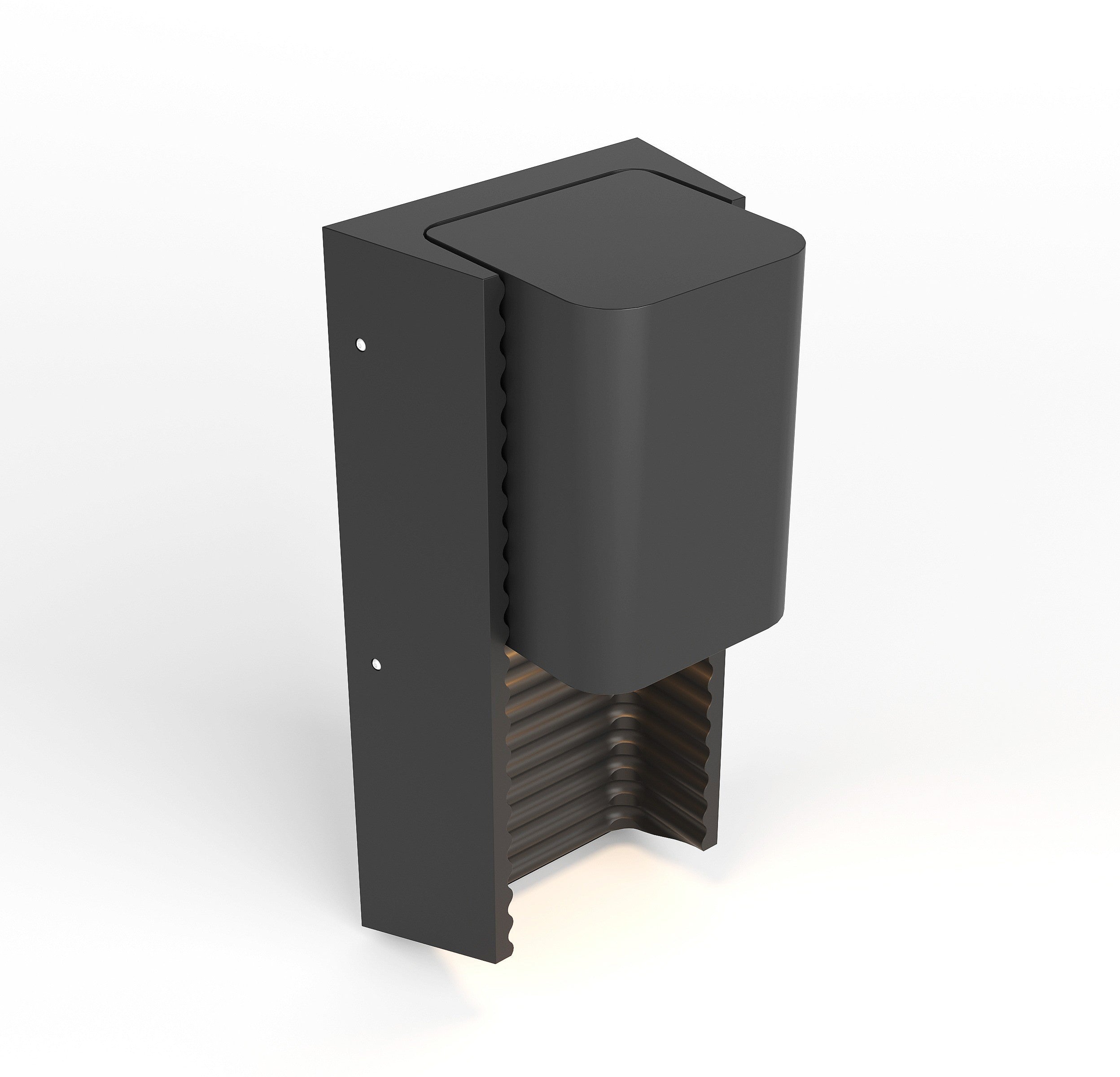 Aplique de pared exterior en aluminio "WINNIE" - IP44 - GU10