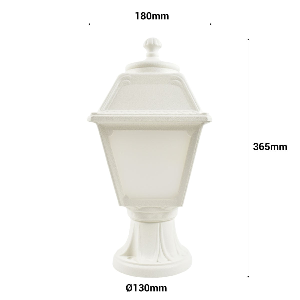 Farol de exterior FUMAGALLI "Mikrolot/Mary" - E27 - Difusor Opal