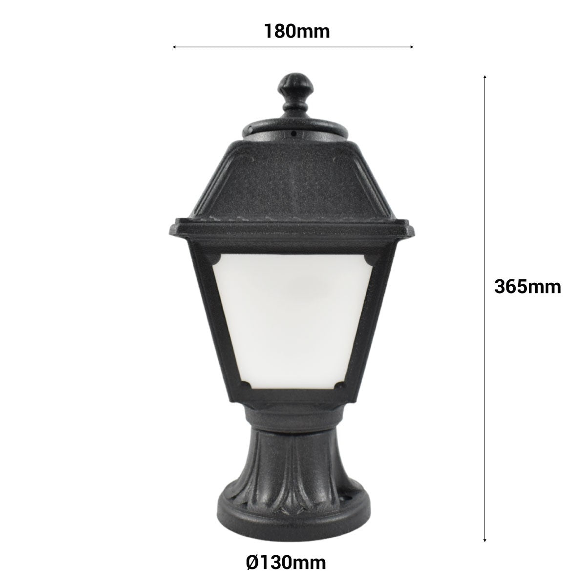 Farol de exterior FUMAGALLI "Mikrolot/Mary" - E27 - Difusor Opal