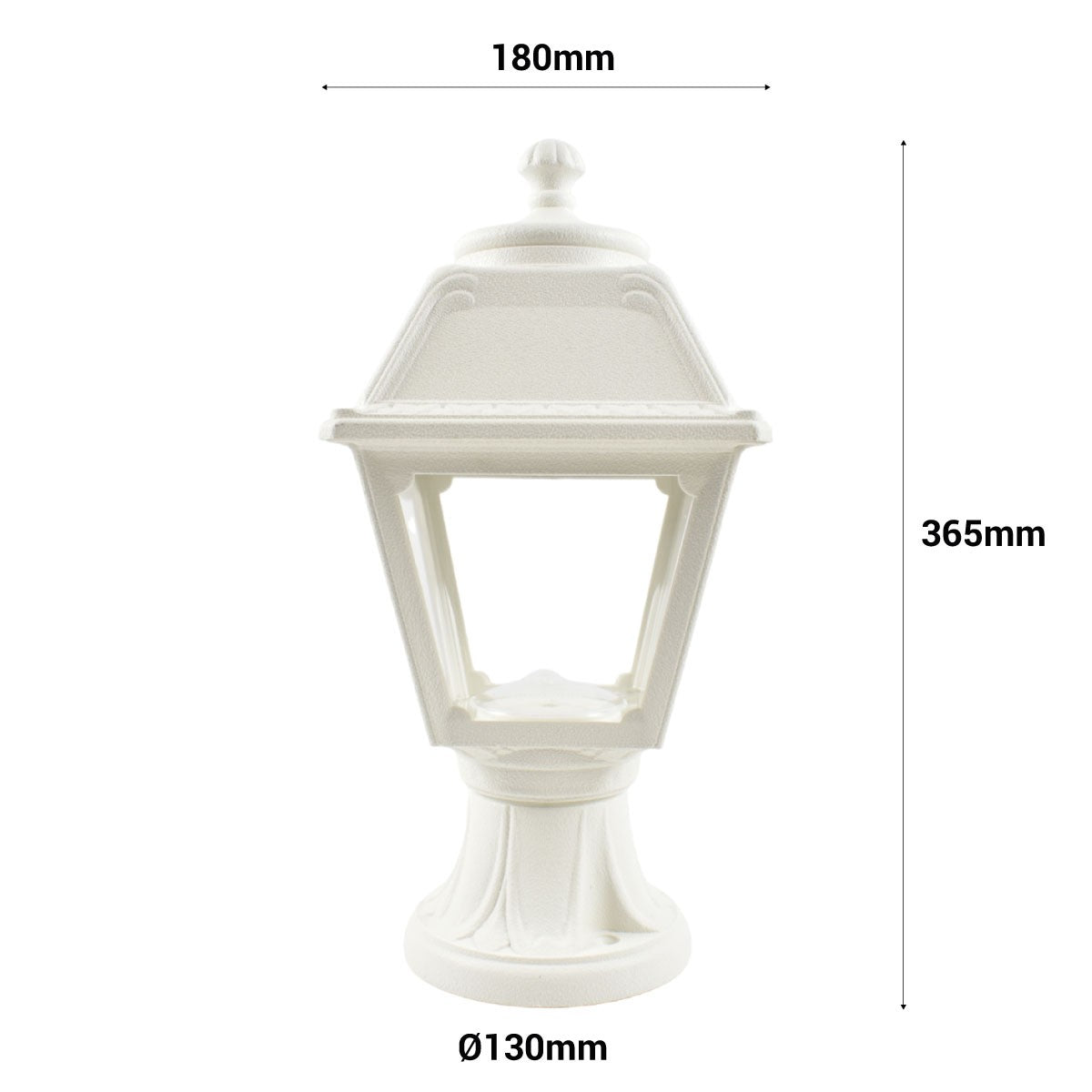 Farol de exterior FUMAGALLI "Mikrolot/Mary" - E27 - Difusor transparente