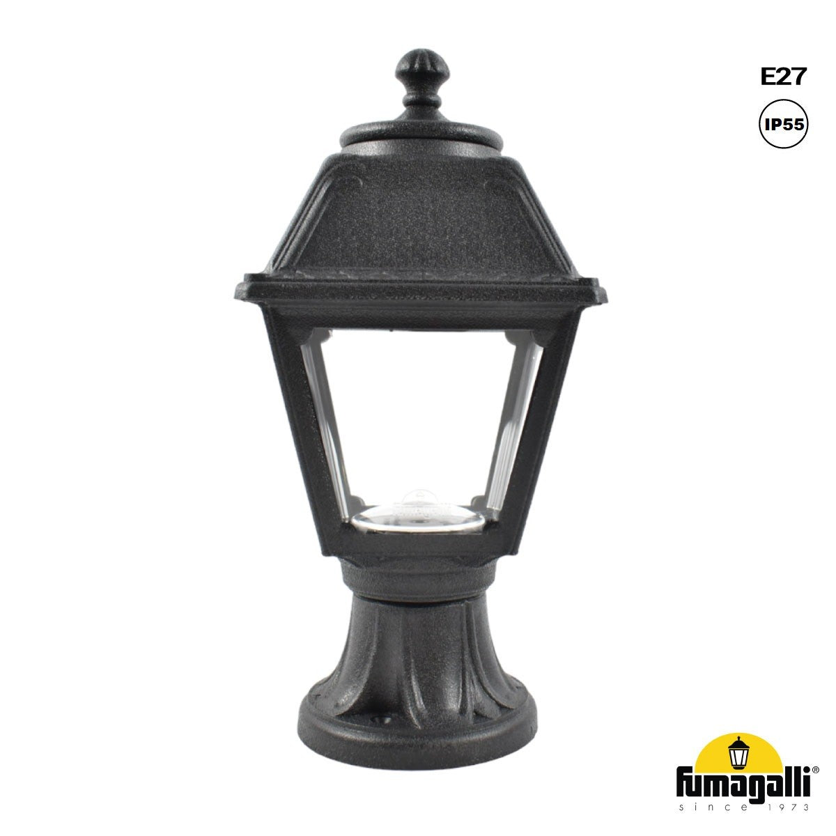 Farol de exterior FUMAGALLI "Mikrolot/Mary" - E27 - Difusor transparente