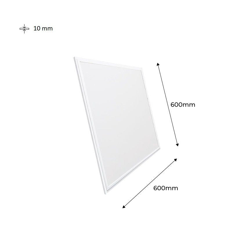 Panel LED empotrable WIFI SMART RGB / RGBW + CCT - 60x60 cm - 40W - Con KIT de montaje
