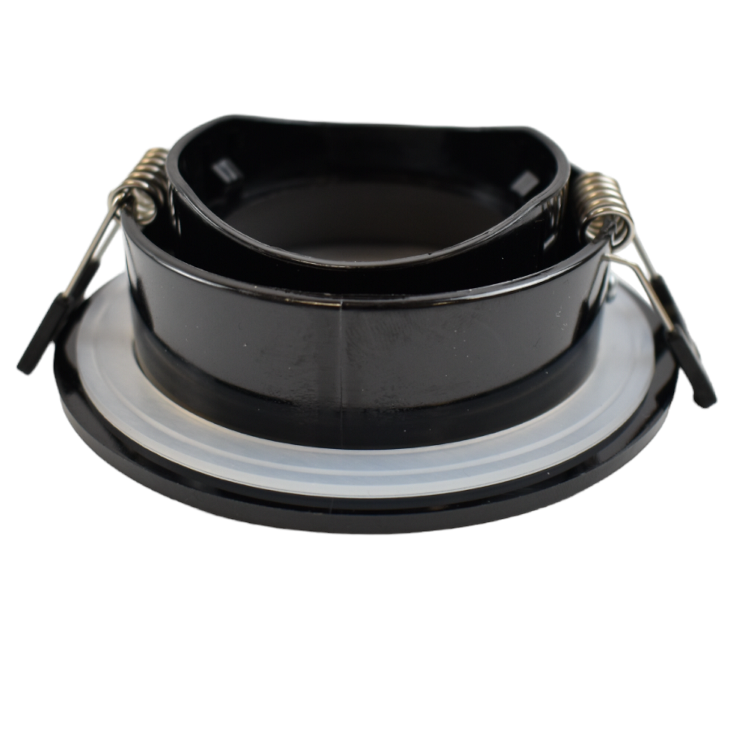 Aro downlight estanco circular para bombilla GU10 / MR16 - Difusor opal - Corte Ø 75-80 mm - IP54
