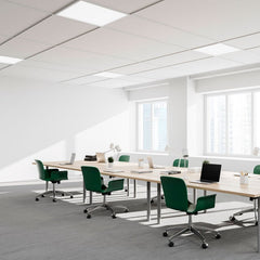 Pack de 8 paneles LED slim 60X60 cm - Driver Philips - 44W - UGR19 - IP40