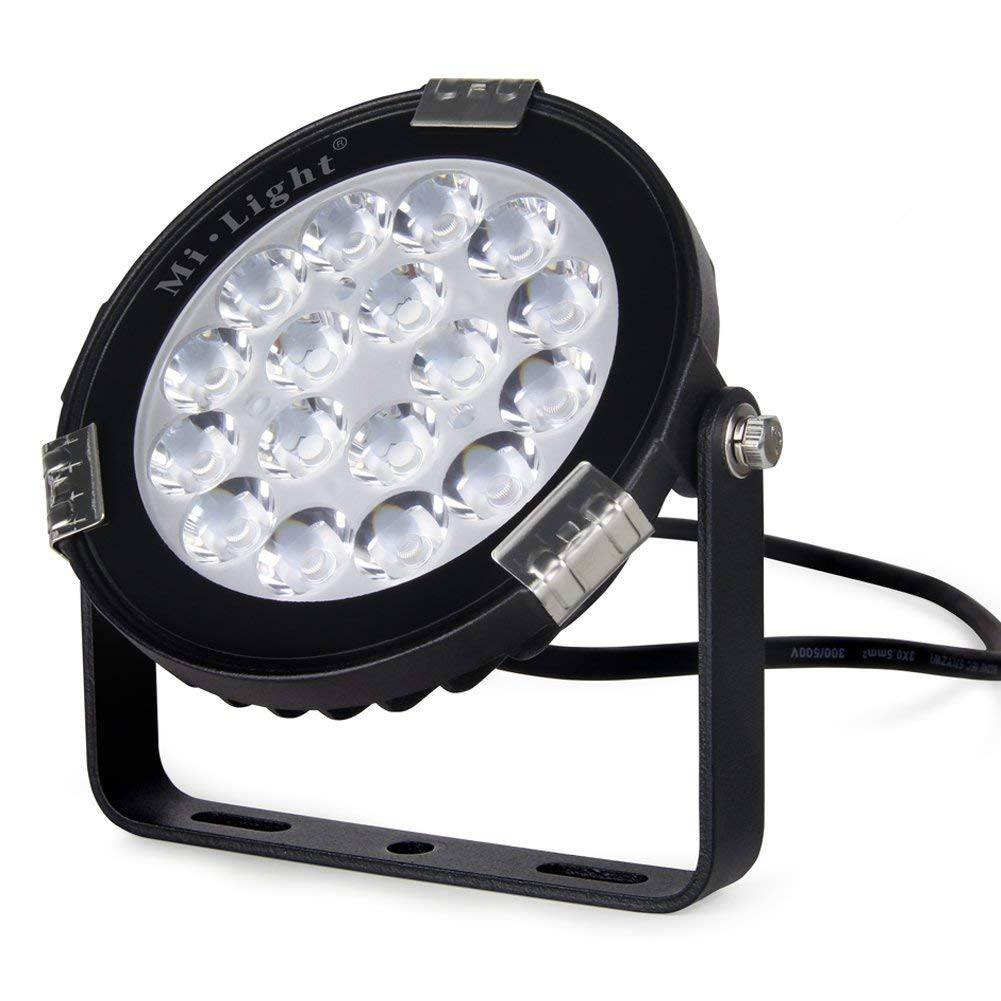 Foco proyector LED 9W RGB+CCT control por RF/WiFi - IP65