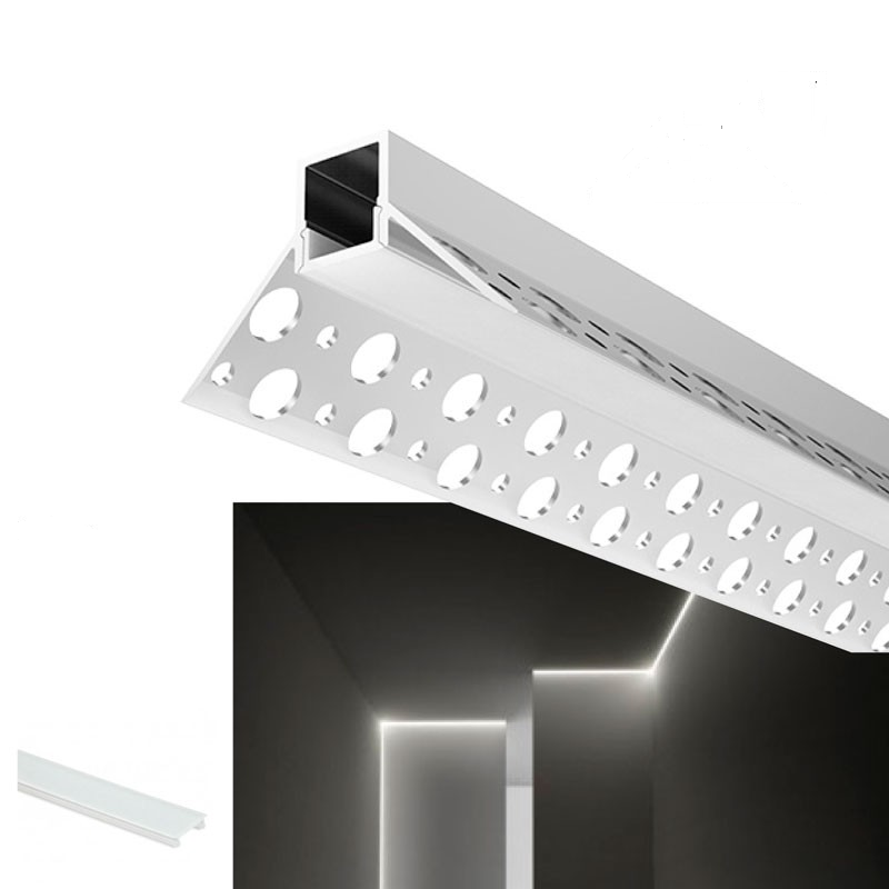 Tapa para perfil de Aluminio Escayola/Pladur 13x14mm