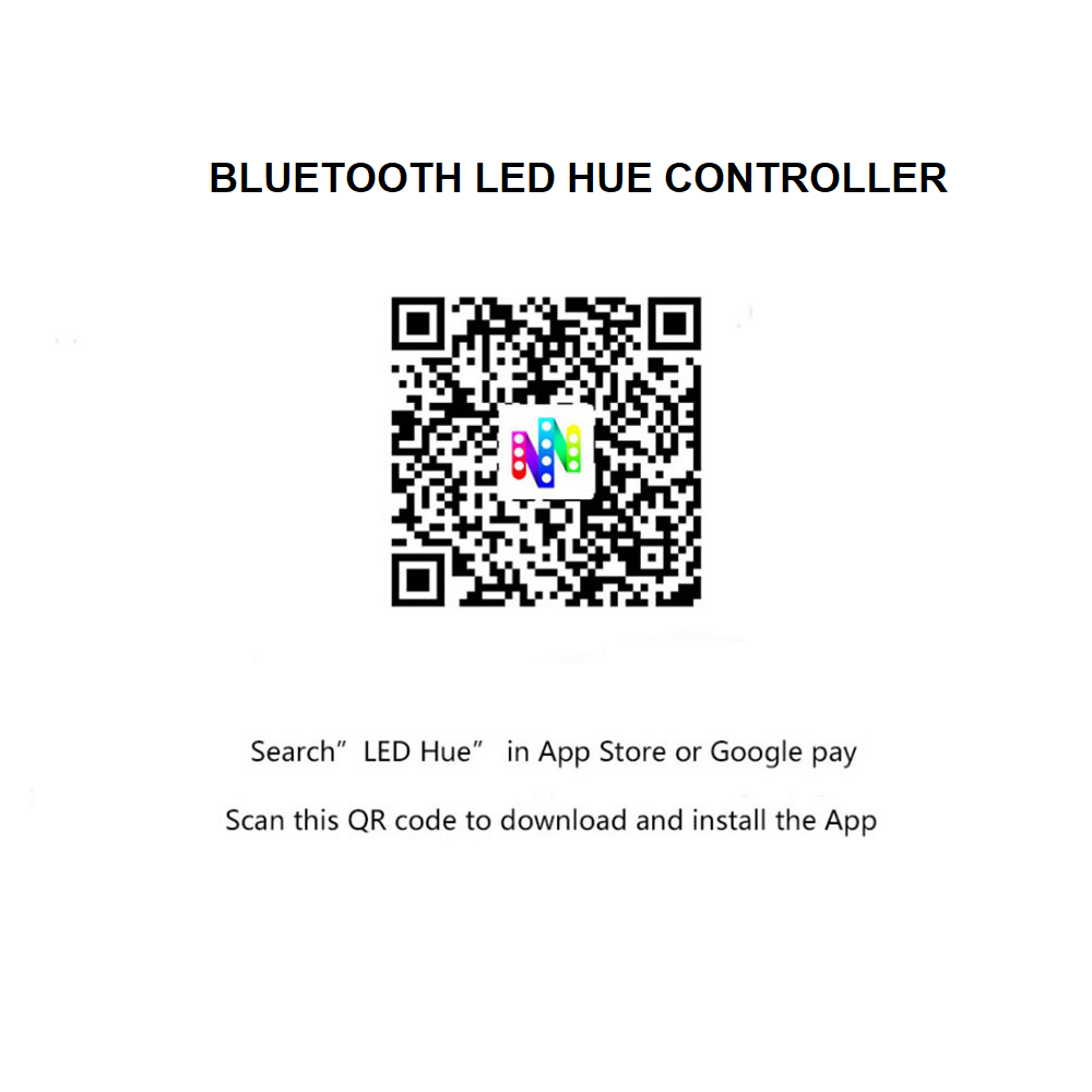 Controlador LED IC pixel Bluetooth RGB/RGBW- 5-24V DC - 1024 Píxeles