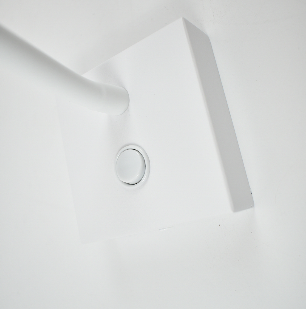 Aplique de pared flexible para lectura "Hale" - 3W
