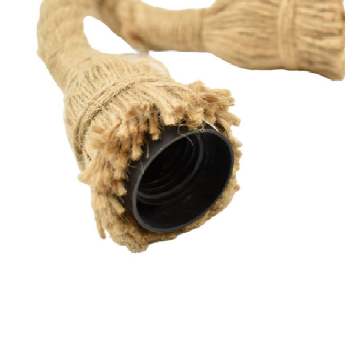 Lámpara colgante de tubería "ROPE" con 6 cuerdas