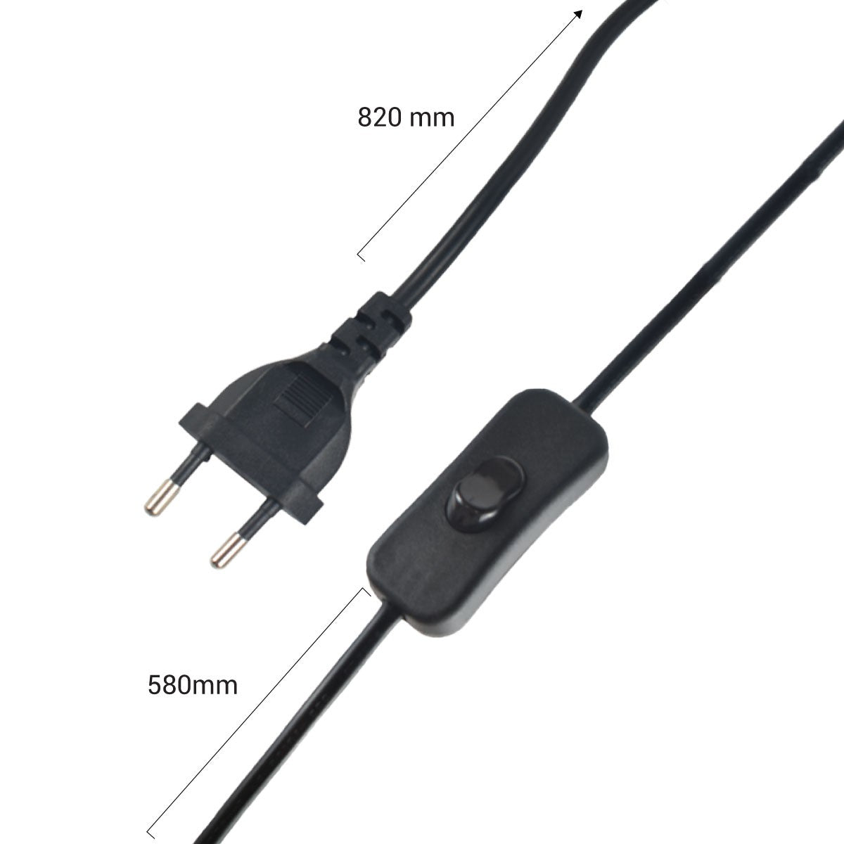Aplique de pared en madera, pantalla de mimbre y cable con interruptor y enchufe "Alan"