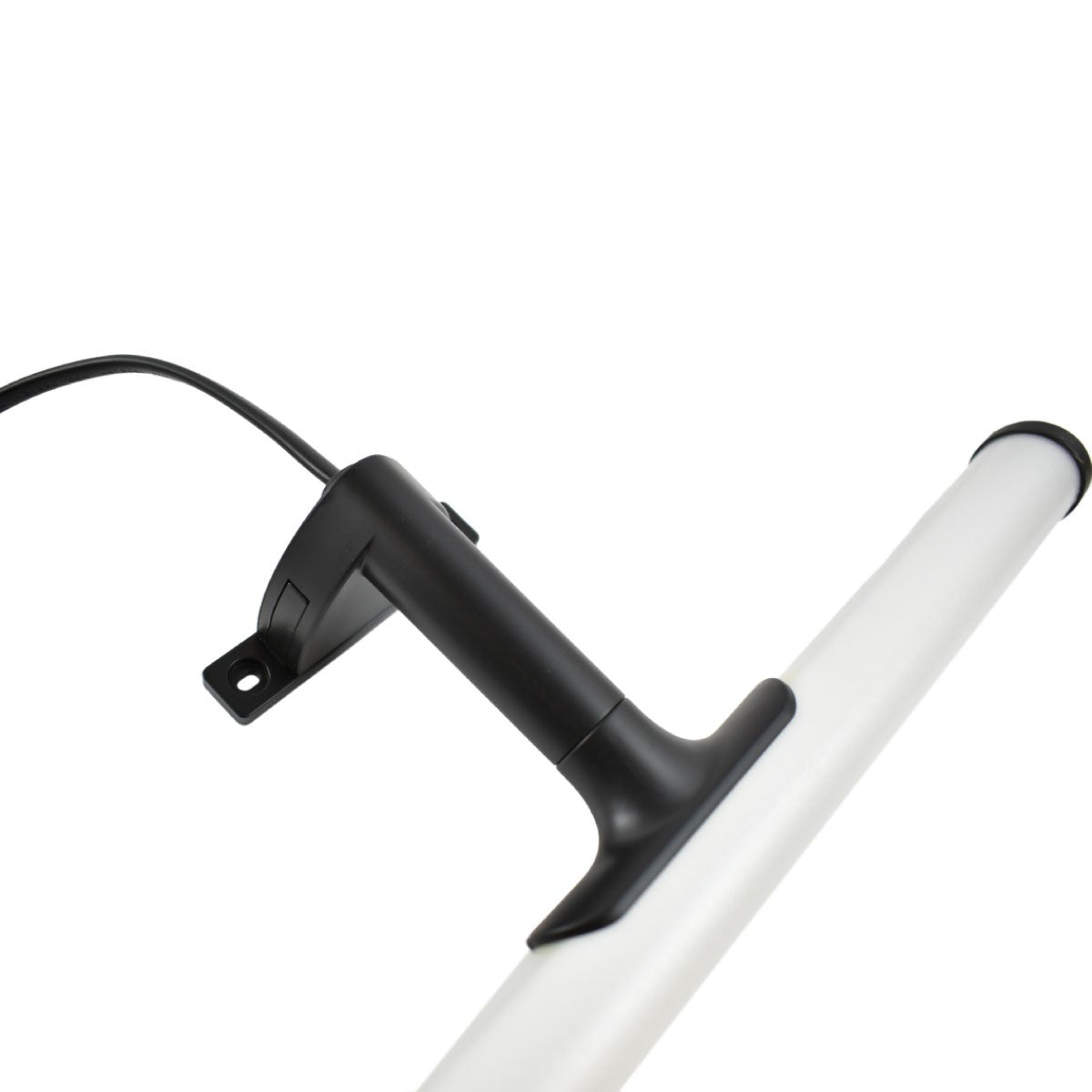 Aplique espejo baño LED tubular - 30cm - 5W | 3 formas de fijación