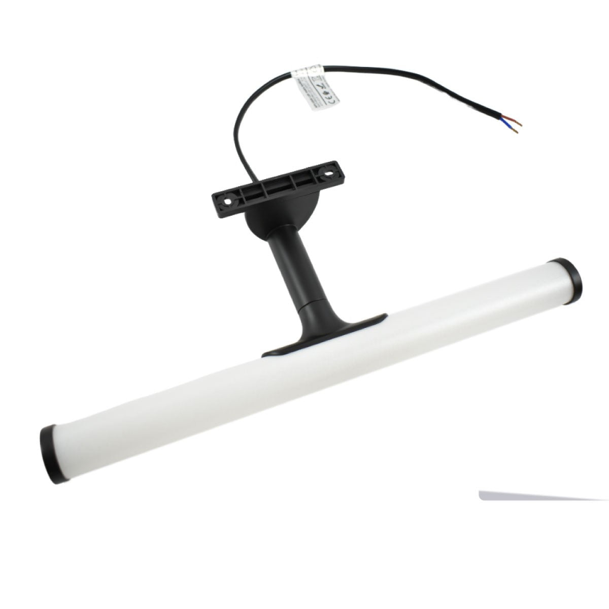 Aplique espejo baño LED tubular - 30cm - 5W | 3 formas de fijación